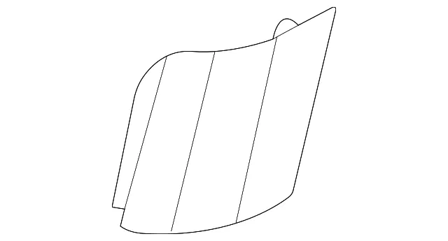 Interior Door Handle Screw Cap - Mazda (dn4j6854602)