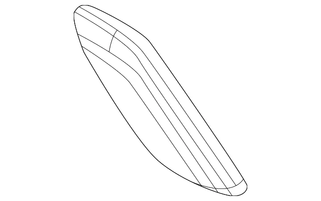 Interior Door Pull Handle Cap - Mazda (dn4j68d82a02)