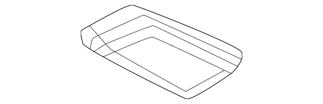 Door Interior Trim Panel Cap - Mazda (dn4j68d9202)