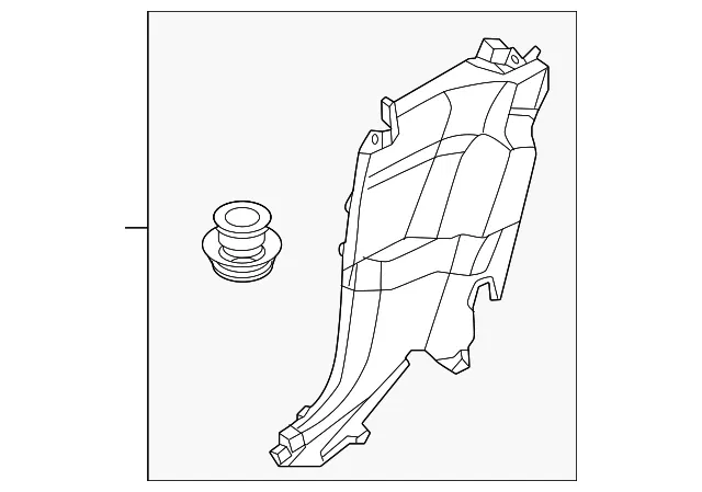 Lower Pillar Trim - Mazda (dn4k6859yd39)