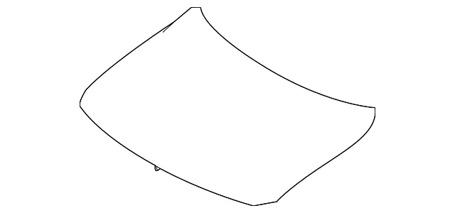 Hood Panel - Mazda (dny05231xd)