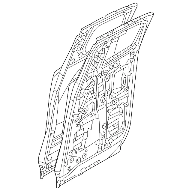 Door Shell - Mazda (dny17202xc)