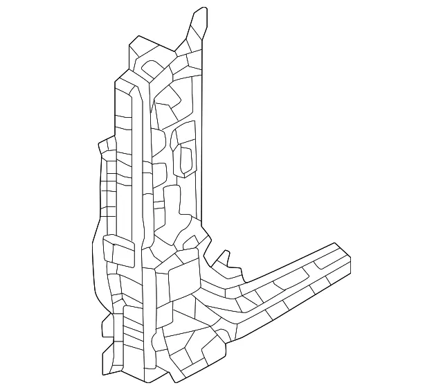 Body A-Pillar Reinforcement - Mazda (dnye7103za)