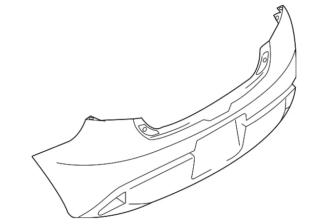 Bumper Cover - Mazda (dr6150221dbb)