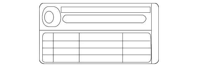 Tire Information Label - Mazda (dr9269014)