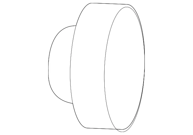 Hood Prop Rod Grommet - Mazda (e11256644)