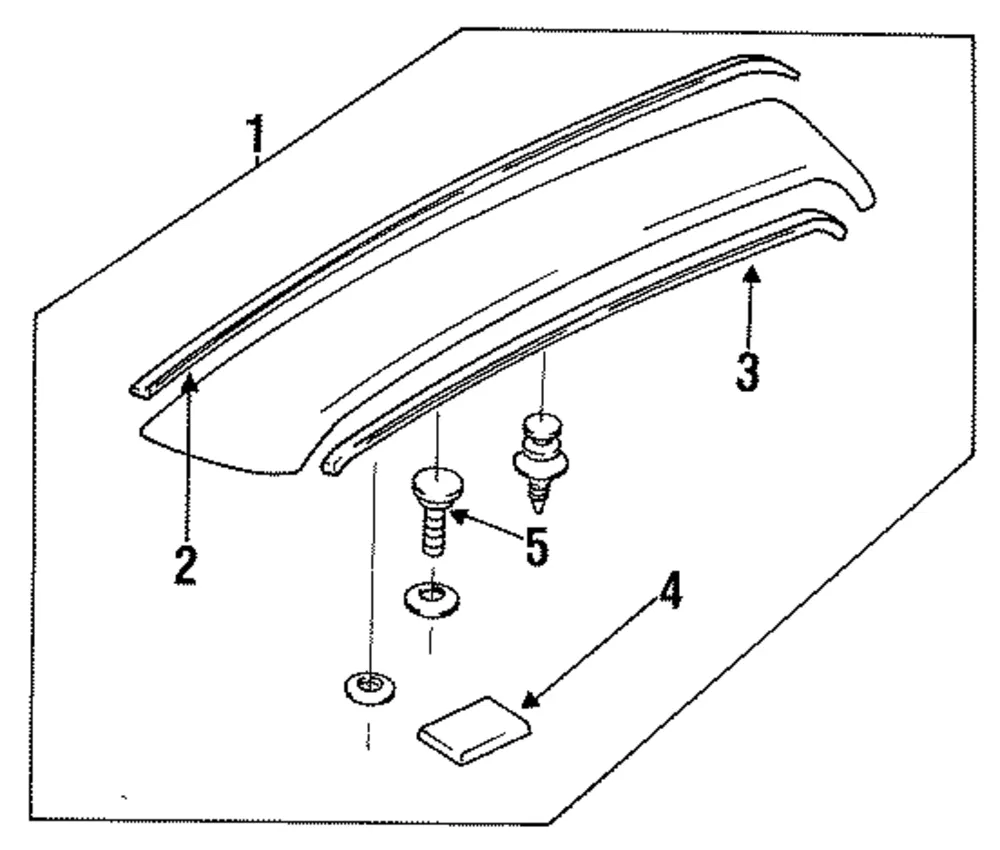 Applique Panel Mount Cushion - Mazda (ea0150818)