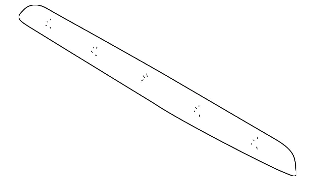 Hood Molding - Mazda (ec01507e0a)