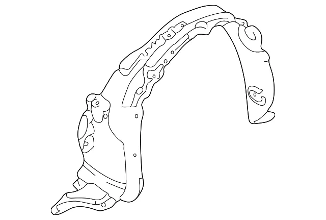 Fender Splash Shield - Mazda (ec0156140j)