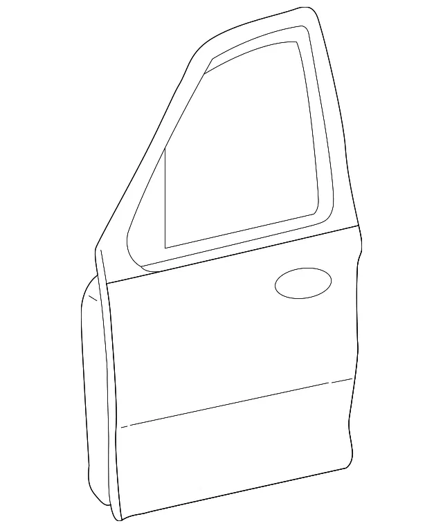 Door Shell - Mazda (ec0158020p)