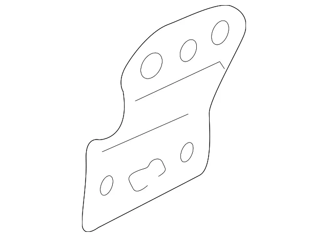 Quarter Panel Reinforcement Bracket - Mazda (ec0170152a)