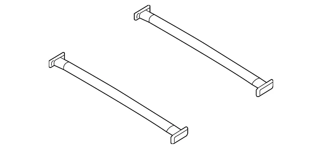 Roof Luggage Carrier Cross Rail - Mazda (ec02517c0d)
