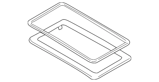 Sunroof Glass - Mazda (ec0369810a)