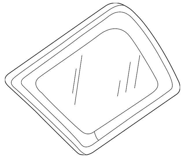 Quarter Glass - Mazda (ec0450g10d)