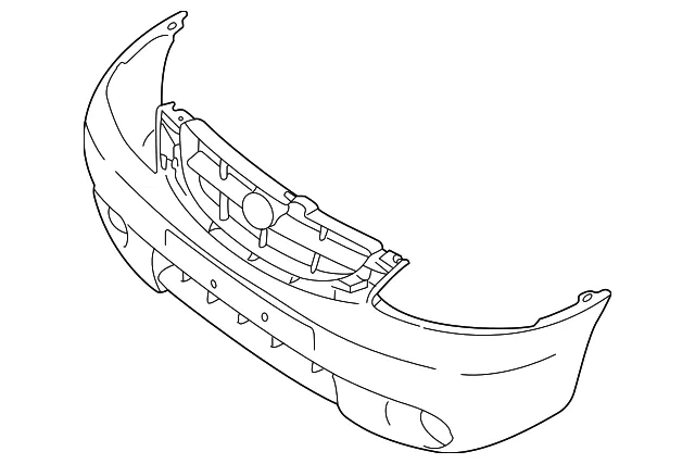 Bumper Cover - Mazda (ecy150031kbb)