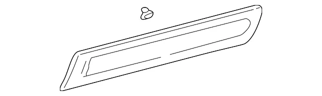 Body Side Molding - Mazda (ef9151rd0a44)