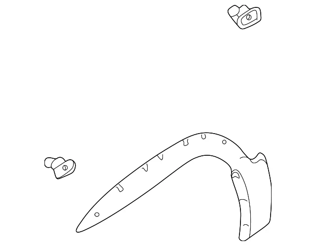 Fender Flare - Mazda (ef9151w2044)