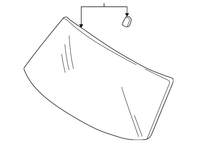 Windshield - Mazda (ef9163900)