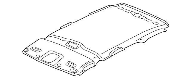 Headliner - Mazda (ef9368030j76)