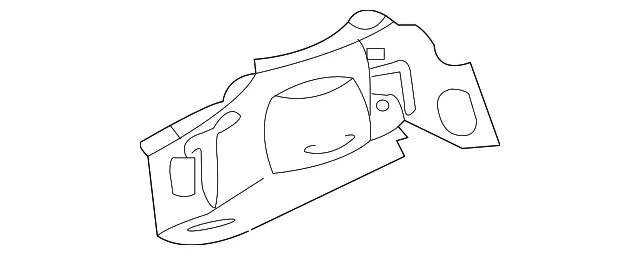 Fender Rail Reinforcement - Mazda (eg2153271d)