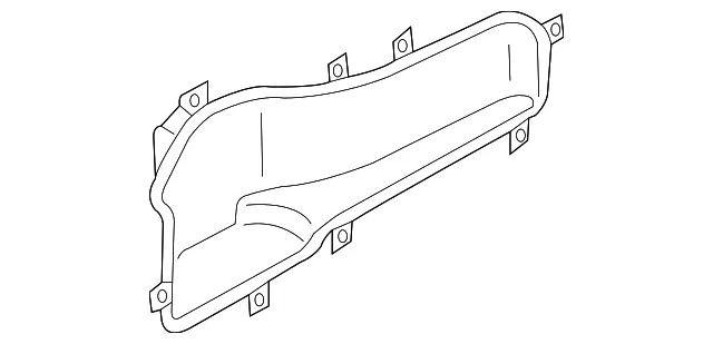 Interior Door Handle Trim - Mazda (eg21684n1a02)