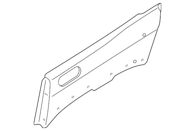 Door Interior Trim Panel - Mazda (eg216853xb02)