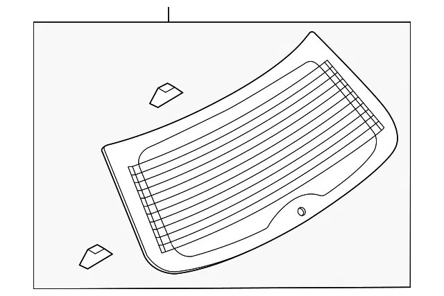 Lift Gate Glass - Mazda (eg2263930h)