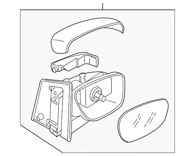 Door Mirror - Mazda (eg2769120a91)