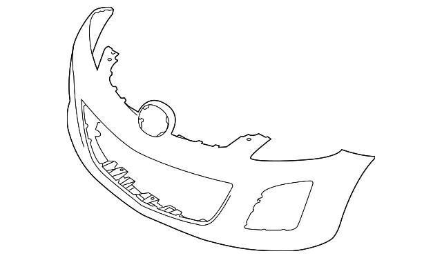 Bumper Cover - Mazda (eh4450031fbb)