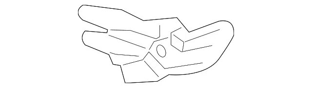 Grille Molding - Mazda (eh44501v1a)