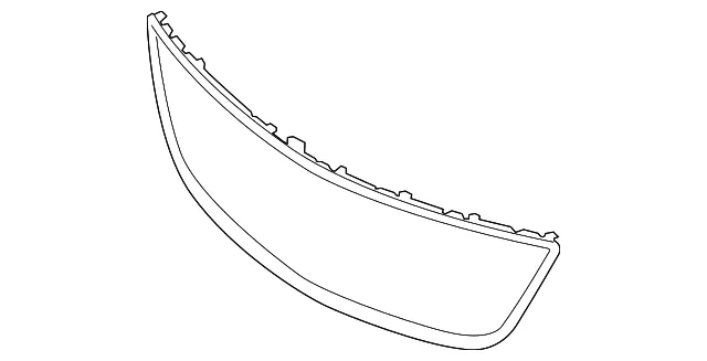 Grille Molding - Mazda (eh45501t3b)