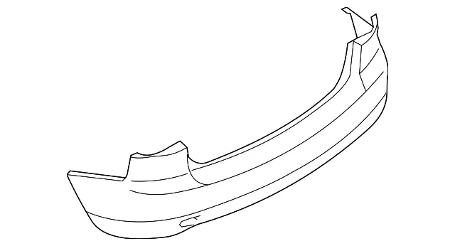 Bumper Cover - Mazda (ehy15022xbb)