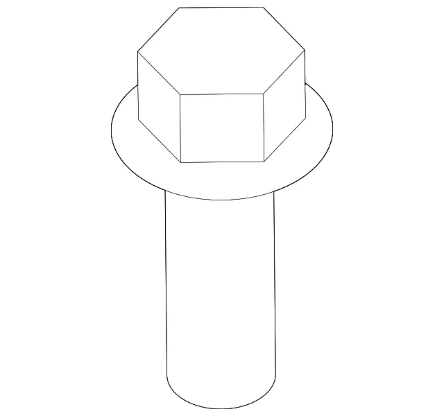 Center Grille Clip - Mazda (f15151833)