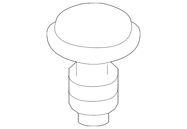 Door Weather-Strip Fastener - Mazda (f15158762)