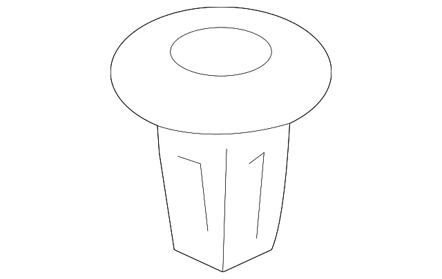 Door Trim Panel Grommet - Mazda (f15168ad5)