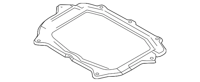 Radiator Support Splash Shield - Mazda (f18934h80d)