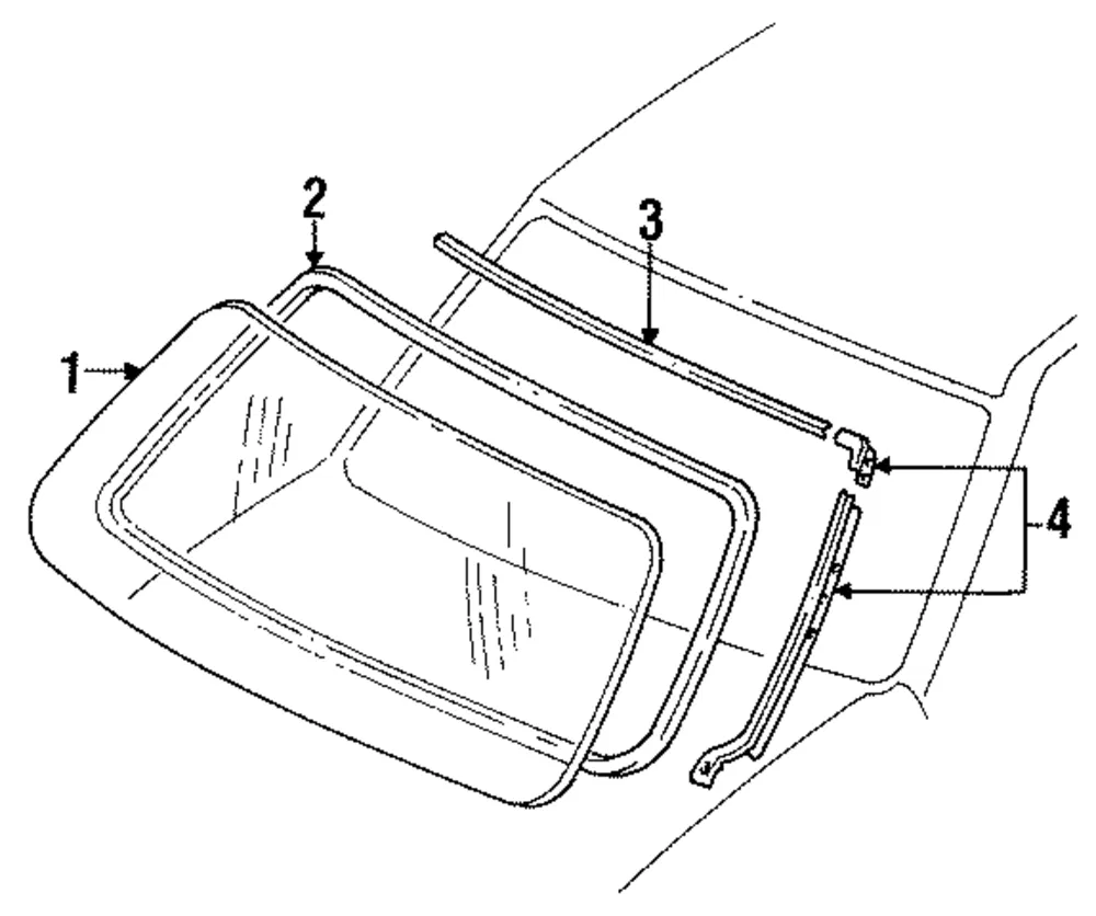 Windshield - Mazda (fb0363901e)