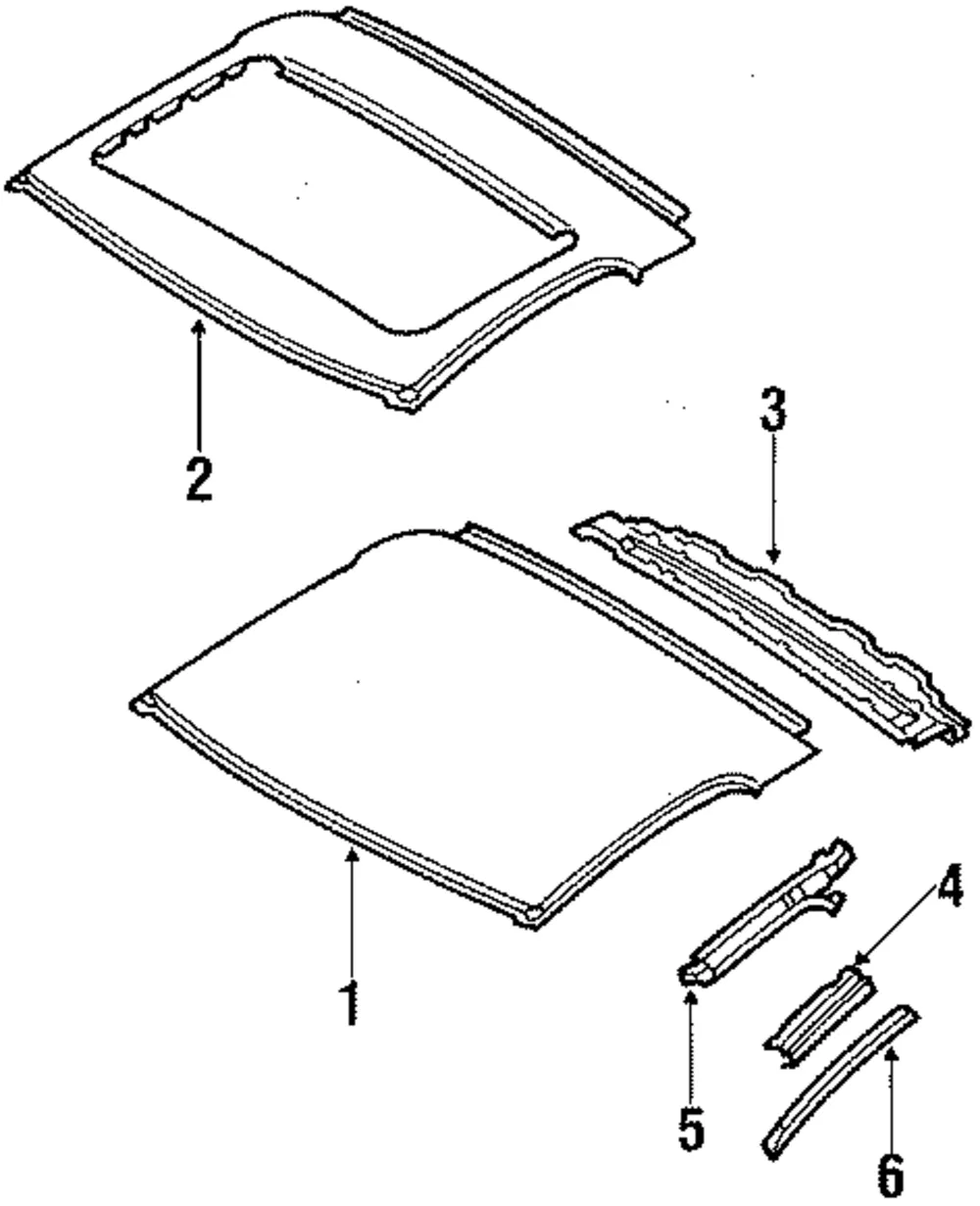 Roof Panel - Mazda (fc0170601)