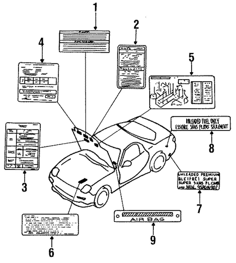 AC Label - Mazda (fd0461439)