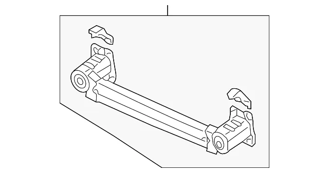 Bumper Cover Reinforcement Beam - Mazda (fe0150070e)
