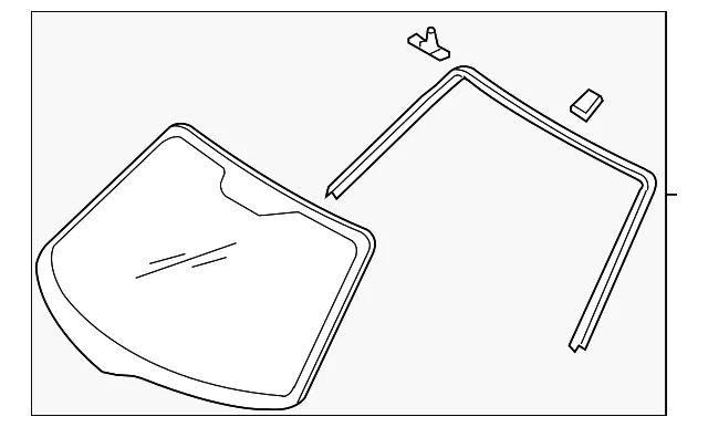 Windshield - Mazda (ff16639009u)