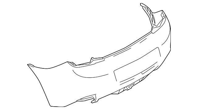 Bumper Cover - Mazda (ffy45022xbb)