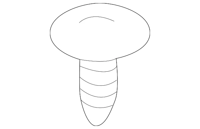 Headliner Fastener - Mazda (g03268865a27)