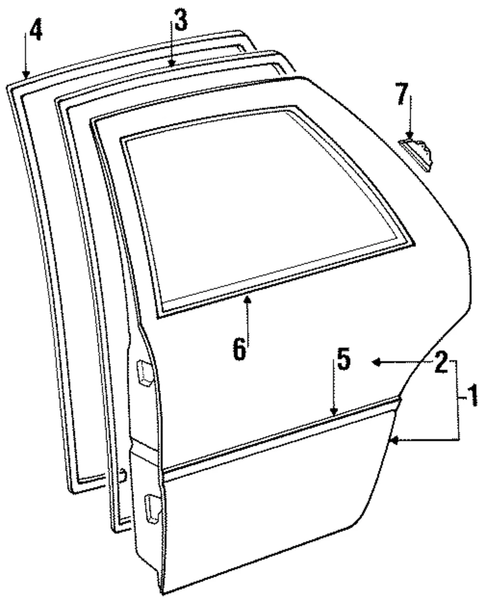 Belt Molding - Mazda (g21150670d)