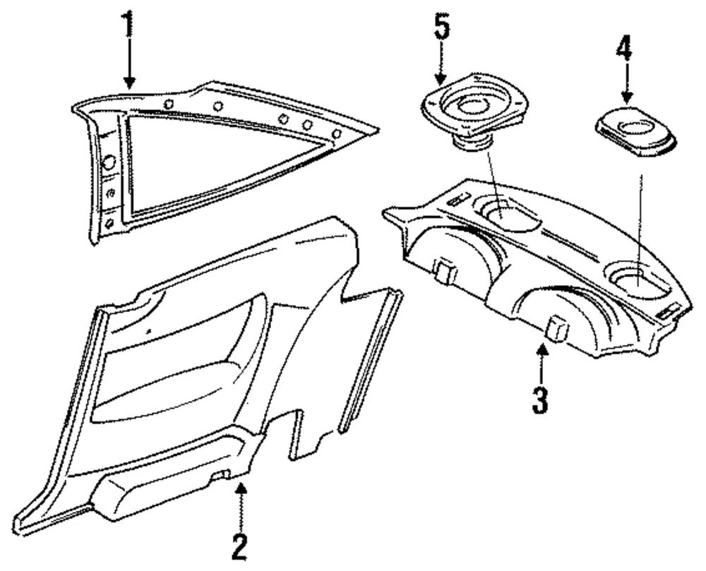 Grille - Mazda (ga2a683s0a02)