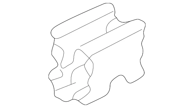 Lower Quarter Trim Clip - Mazda (ga2a68712)