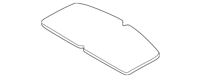 Roof Insulator - Mazda (ga5r68021)