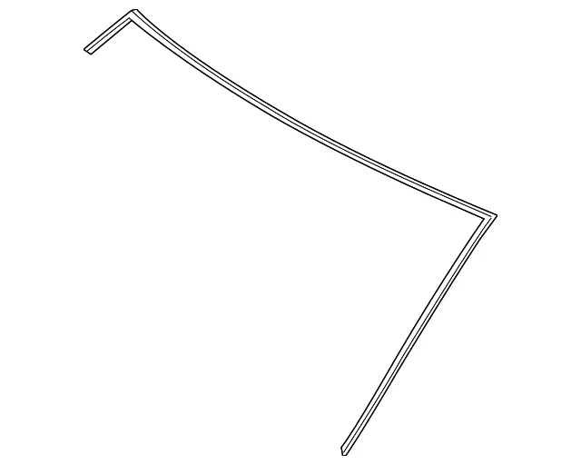 Windshield Molding - Mazda (gbef50601)