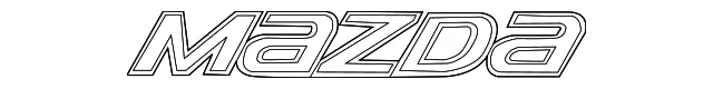Deck Lid Emblem - Mazda (gbef51711)