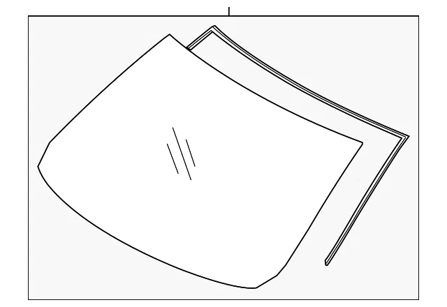 Windshield - Mazda (gbef63900b)